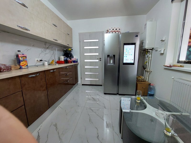 Domnesti, vila, panouri solare 6kw noi